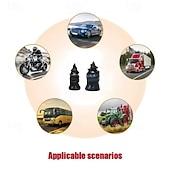 ieftine Serviciul vehiculului-60/100 buc cuie de cauciuc pentru repararea anvelopelor, dopuri de cauciuc pentru anvelope, kit de cuie pentru repararea anvelopelor cu aspirator, instrumente de reparare rapidă a pană de anvelope,