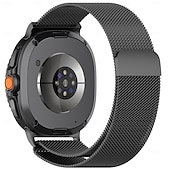 ieftine Curele de ceas Samsung-Uita-Band pentru Samsung Galaxy Ceas 8 40/44mm Ceas 8 Classic 46mm Oțel inoxidabil Înlocuire Curea Rezistent la apă Ajustabil Plasă Banderolă Sport Curea Milaneza Brăţară