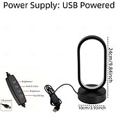 お買い得  テーブルランプ-寝室用のモダンで現代的なUSB電源 <5V a / b