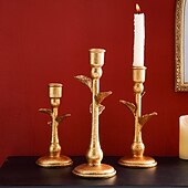 abordables Sculptures-1pc européen rétro résine cocotier en forme de décoration de la maison chandelier décoration de bureau à domicile et embellissement chandelier ornement adapté à la décoration de bureau dans les