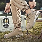 Men's Beige Waterproof Trail Boots – Durable and Comfortable, Perfect for Hiking, Trail Running and All-Day Outdoor Wear cheap Hiking Boots-Men's Beige Waterproof Trail Boots – Durable and Comfortable, Perfect for Hiking, Trail Running and All-Day Outdoor Wear