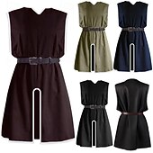 baratos Tops-Punk e gótico Medieval Renascentista Blusa / Camisa Túnica Guerreiro Cavalheiro Viking cavaleiro celta Ranger Tiro com arco Fantasia Homens Viking Fantasia Espetáculo Festa dia das Bruxas Adulto