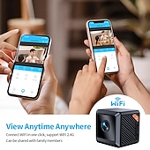 cheap Indoor IP Network Cameras-1080P Spy Camera WiFi Camera Hidden Home Security Nanny Cam with Phone App Control Mini Small Cam Night Vision Motion Detection Video Recording