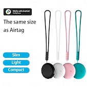 cheap Security Sensors &amp; Alarms-S5 Ultra-Thin GPS Tracker Card (Android Only), Wireless Charging Wallet Finder &amp; Child Locator, Real-Time Anti-Lost Tracking Device for Personal Items