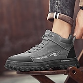 baratos Botas de caminhada-calçados esportivos pretos para caminhada masculinos – tênis duráveis para atividades ao ar livre, para corrida em trilha, caminhada e conforto diário