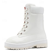 economico Stivali da lavoro-stivali da lavoro impermeabili arancioni da uomo: design robusto con supporto alto per la caviglia, ideali per lavori all'aperto e uso intensivo