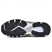 ieftine Adidași casual-Adidași sport albaștri pentru bărbați, din plasă, cu partea superioară respirabilă din tricot și talpă absorbantă de șocuri, pantofi sport ușori pentru sală, antrenament și purtare zilnică