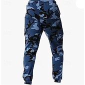 economico Pantaloni da Corsa &amp; Collant-Per uomo Pantaloni della tuta con risvolto Pantaloni Cargo pantaloni sportivi Coulisse con tasche Vita Alta Pantaloni Palestra Athleisure Allenamento Primavera Autunno Elastico Palestra Allenamento