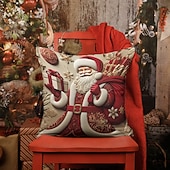 1 st Sammet Örngott, Mönster Enkel Ledigt Fyrkantig Traditionell Klassisk billiga Julbäddset-1 st Sammet Örngott, Mönster Enkel Ledigt Fyrkantig Traditionell Klassisk