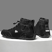 preiswerte Stiefeletten-Lässige Herren-Sneakers mit gestricktem Sockenkragen und rutschfester Sohle, bequeme Outdoor-Wanderschuhe für den täglichen Stadtgebrauch