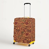cheap Home Wear &amp; Home Slippers-Art Style Printed Luggage Cover Stretch Suitcase Protector Elastic Travel Baggage Cover