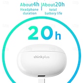 levne TWS Pravá bezdrátová sluchátka-Lenovo XT88 True Wireless sluchátka TWS Bluetooth 5.3, ergonomický design, hluboké basy, do uší, pro Apple, Samsung, Huawei, Xiaomi, Mi, běh, každodenní použití, cestování, mobilní telefon, auto,