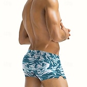 economico Costumi da bagno &amp; Pantaloni da surf-Per uomo Costume da bagno Costume da Bagno Pantaloni da bagno Mimetico Coulisse Elastico Traspirante Pantaloni Surf Bikini Immersione Estate