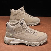 Men's Beige Waterproof Trail Boots – Durable and Comfortable, Perfect for Hiking, Trail Running and All-Day Outdoor Wear cheap Hiking Boots-Men's Beige Waterproof Trail Boots – Durable and Comfortable, Perfect for Hiking, Trail Running and All-Day Outdoor Wear