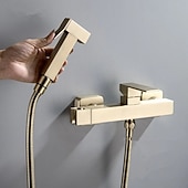 baratos Torneiras de Banheira-Bidé torneira Cromado Auto-limpeza Moderna