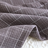 cheap Men's Pajamas-Men's Sleepwear Pajama Set Pajama Top and Pant 1 set Plaid Fashion Stylish Classic Home Daily Bed Cotton Comfort Soft Breathable Lapel Long Sleeve Shirt Pant Elastic Waist Buttons Spring Fall Navy