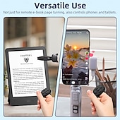 cheap Cellphone Camera Attachments-Remote Control Page Turner for Kindle Paperwhite Oasis Kobo Accessories Reading Novels &amp; eReaders Camera with Video Recording Remote Triggers Page Turner Clicker for iPad Android Tablets