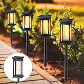 cheap Ground Lights-Solar Pathway Lights Waterproof, Solar Outdoor Lights,Auto-on/Off Pathway Light Solar Powered for Garden Lawn Patio Decoration
