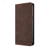 Недорогие Чехлы для iPhone-телефон Кейс для Назначение iPhone 17 Pro Max 17 Air 17 i16 15 14 Pro Max Plus 13 Pro Max Mini Кошелек для карт Защита от удара Ретро Кожа PU