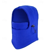 abordables Sombreros de hombre-Hombre Unisexo Esquí de balaclava Gorro pasamontañas Pasamontañas de forro polar Sombrero protector Sombreros de invierno Negro Rosa Fibra de acrílico Vellón Acogedor Ropa Cotidiana Noche Color
