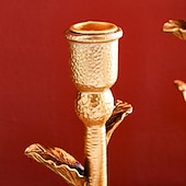 abordables Sculptures-1pc européen rétro résine cocotier en forme de décoration de la maison chandelier décoration de bureau à domicile et embellissement chandelier ornement adapté à la décoration de bureau dans les