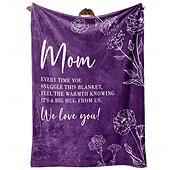 tanie Koce i narzuty-Koc Koce polarowe Narzuta na kanapę Prezent mama Rodzina Zabawny Sofa Łóżko Dekoracyjny koc Ciepły koc Wystrój domu