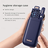 Недорогие Бытовая техника-Подарочный набор для чистки ушей First Choice Earsight Plus E33R с гибким инструментом для удаления ушной серы, беспроводной камерой и функцией визуальной очистки ушей с подарочной сумкой