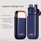 Недорогие Бытовая техника-Подарочный набор для чистки ушей First Choice Earsight Plus E33R с гибким инструментом для удаления ушной серы, беспроводной камерой и функцией визуальной очистки ушей с подарочной сумкой