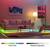 cheap Lamp Bases &amp; Connectors-WiFi Remote Controller Kit for RGB CCT RGBW Dimming LED Strip Lights 4-Zone 2.4G Wireless Control  DC12-24V 5-in-1 LED Controller Compatible with Alexa Google Home Smart Life Tuya APP