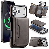 お買い得  iPhone用ケース-電話 ケース 用途 iPhone 17 Pro Max 17 Air バックカバー 耐衝撃 レトロ風 TPU PC PUレザー
