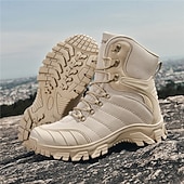 taktiska stridsstövlar för män i kamouflage med vattentätt tyg och halkfri sula, militärstil för friluftsliv, camping och överlevnadsträning billiga Kängor-taktiska stridsstövlar för män i kamouflage med vattentätt tyg och halkfri sula, militärstil för friluftsliv, camping och överlevnadsträning