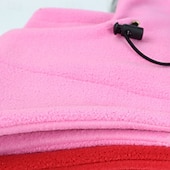 abordables Sombreros de hombre-Hombre Unisexo Esquí de balaclava Gorro pasamontañas Pasamontañas de forro polar Sombrero protector Sombreros de invierno Negro Rosa Fibra de acrílico Vellón Acogedor Ropa Cotidiana Noche Color