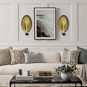cheap Down to $30-Elegant Wall Decor Metal Candle Holder Wall Sconce for Living Room Home Decor European Design