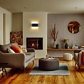 preiswerte Indoor-Wandleuchten-Innenbereich Außenbereich Modern Außenwandleuchten Innenwandleuchten Wohnzimmer Außenbereich Aluminium Wandleuchte 85-265V