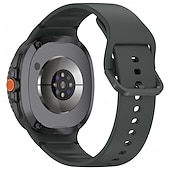 Χαμηλού Κόστους Ζώνες ρολογιών Samsung-Παρακολουθήστε το συγκρότημα για Samsung Galaxy Ρολόι 8 40/44mm Ρολόι 8 Classic 46mm σιλικόνη Αντικατάσταση Λουρί Αδιάβροχη Αθλητικό Μπρασελέ Μοντέρνο Κούμπωμα Περικάρπιο