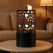 Недорогие Кемпинговое оборудование-переносной прямоугольный современный настольный камин