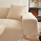 olcso Kanapéhuzat-rugalmas jacquard szövet kanapéhuzat, stretch kanapéhuzat, szekcionált L alakú kanapéhuzat, sarokhuzat nappaliba, 1/2/3/4 üléses