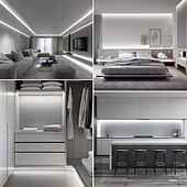 お買い得  プラグストリップライト-LED防水IP65ライトストリップ、16.4～328フィート、強力な粘着剤付きLEDライトストリップ、単列120LED、二列240LED、オン/オフスイッチ付きプラグワイヤー、屋内寝室キャビネット下装飾用