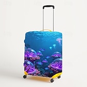 voordelige Home Wear &amp; Home Slippers-Bagagehoes met oceaankwallenprint, elastische kofferbeschermer