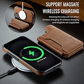 Недорогие Чехлы для iPhone-телефон Кейс для Назначение iPhone 17 i16 15 14 Pro Max Plus 13 Pro Max Кейс на заднюю панель Защита от удара Ретро ТПУ ПК Кожа PU