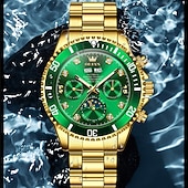 Χαμηλού Κόστους Μηχανικά Ρολόγια-Το Νέο Ρολόι Επιχειρηματικού Στυλ Olevs Με Λαμπερό Συνεχές Ημερολόγιο Αυτόματο Μηχανικό Ρολόι Μόδα Και Καθημερινό Αδιάβροχο Φάντασμα Ανδρικό Σπορ Ρολόι