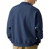 abordables Sudaderas Básicas_-Hombre Sudadera Gris Claro Diseño Plano Bolsillo Diario Deporte Festivos Poliéster Ropa de calle Básico Casual Primavera &amp; Otoño Ropa Sudaderas con capucha Sudaderas Manga Larga