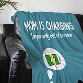 رخيصةأون بطانيات وأوشحة-بطانيات صوفية بطانية للأريكة هدية أمي كلاسيكي الحديث 3D أريكة سرير بطانية زخرفية بطانية دافئة ديكور المنزل