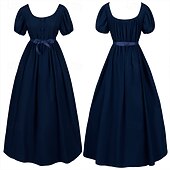levne Šaty-Retro Středověké Renesanční Šaty Plesové Šaty inspirované Regency Maškarní kostým Dámské Královský předvečer Všech svatých Karneval Výkon Ren Faire Retro tematická párty Dospělé Šaty