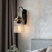 Недорогие Бра-настенный светильник в скандинавском стиле с воронкообразным узором, декоративный зеркальный светильник с подсветкой спереди