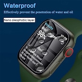 cheap Smartwatch Screen Protectors-[2 Pack] 10 Pack [5 Pack] Watch Screen Protector Compatible with Apple Watch Ultra 49mm Series 8 7 41mm 45mm Series 6 5 4 SE 40mm 44mm Series 3 2 1 38mm 42mm Max Coverage Touch Sensitive Bubble Free