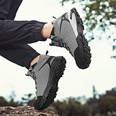 Men's Beige Waterproof Trail Boots – Durable and Comfortable, Perfect for Hiking, Trail Running and All-Day Outdoor Wear cheap Hiking Boots-Men's Beige Waterproof Trail Boots – Durable and Comfortable, Perfect for Hiking, Trail Running and All-Day Outdoor Wear