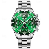 Χαμηλού Κόστους Μηχανικά Ρολόγια-Το Νέο Ρολόι Επιχειρηματικού Στυλ Olevs Με Λαμπερό Συνεχές Ημερολόγιο Αυτόματο Μηχανικό Ρολόι Μόδα Και Καθημερινό Αδιάβροχο Φάντασμα Ανδρικό Σπορ Ρολόι