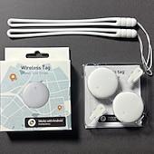 cheap Security Sensors &amp; Alarms-S5 Ultra-Thin GPS Tracker Card (Android Only), Wireless Charging Wallet Finder &amp; Child Locator, Real-Time Anti-Lost Tracking Device for Personal Items
