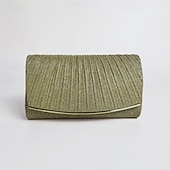 Women's Glitter Evening Clutch Purse – Elegant Metallic Party Handbag with Gold Chain, Stylish Envelope Bag for Weddings, Proms & Special Occasions3